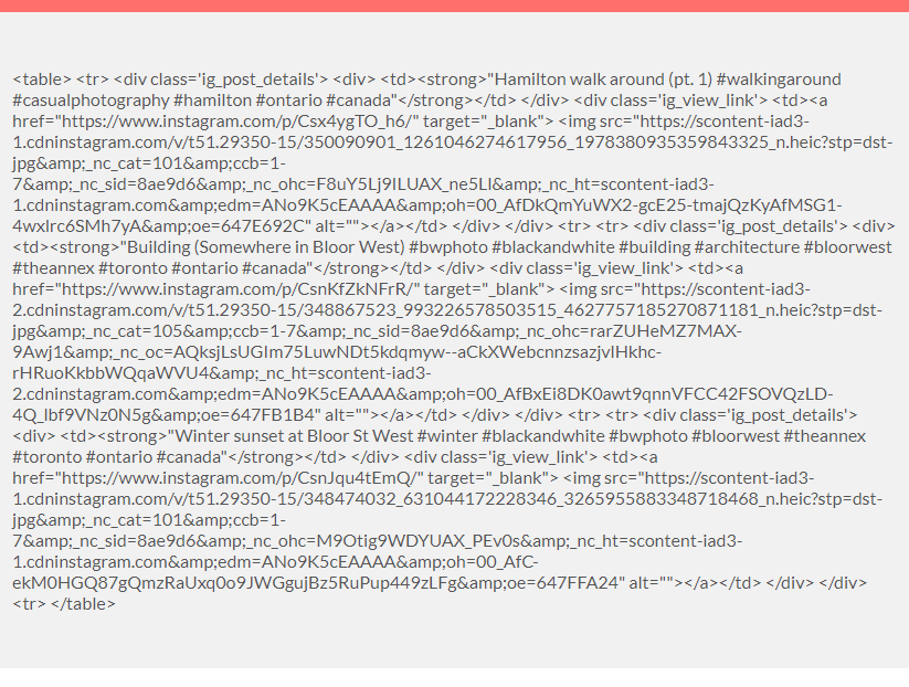 At least not an error